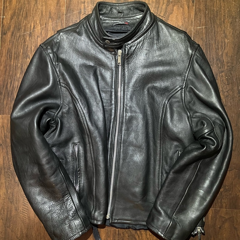 Black Leather Jacket Thinsulate